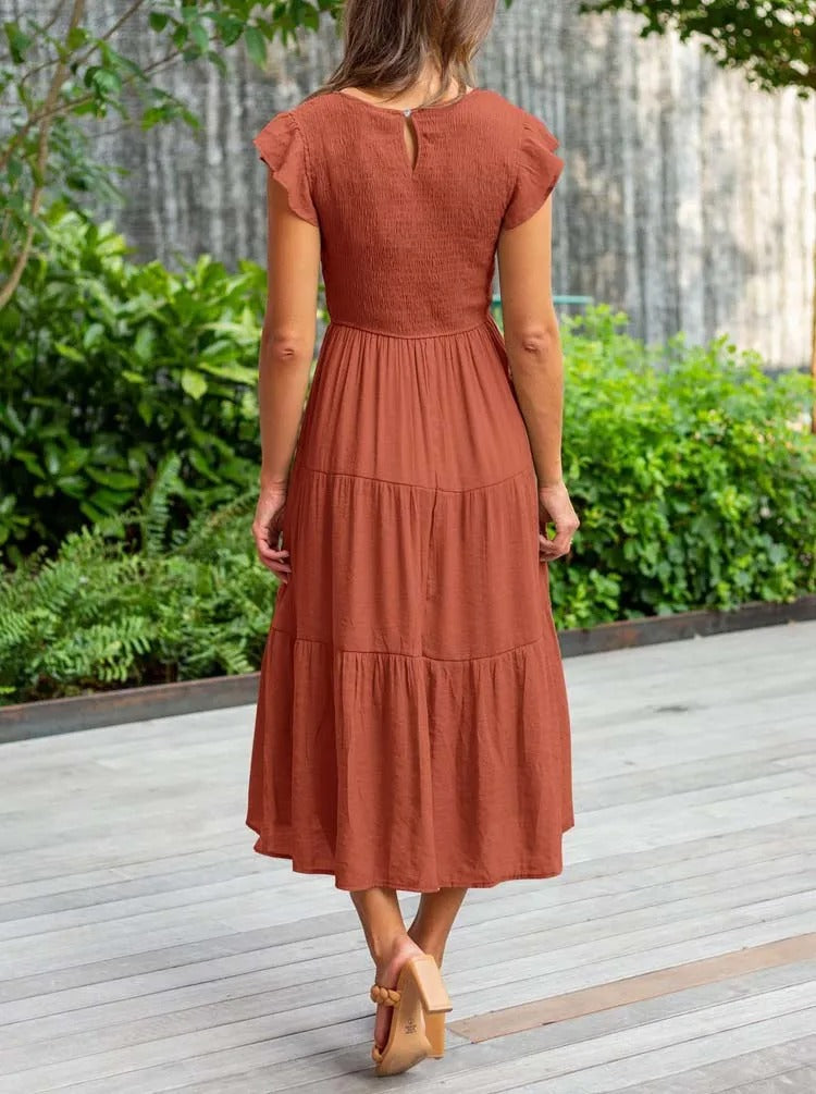 Dani™ | Sophisticated Tummy Covering Dress