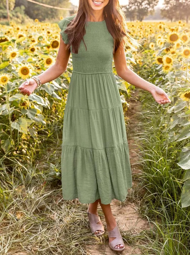 Dani™ | Sophisticated Tummy Covering Dress