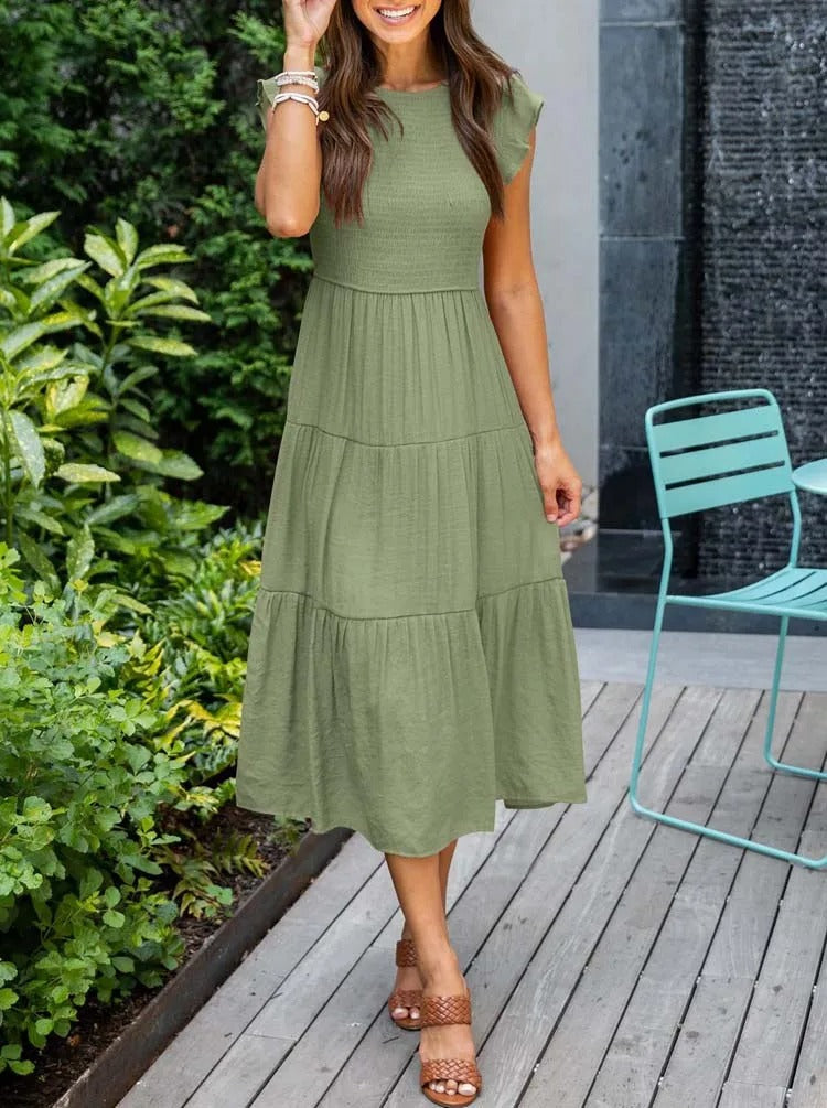 Dani™ | Sophisticated Tummy Covering Dress